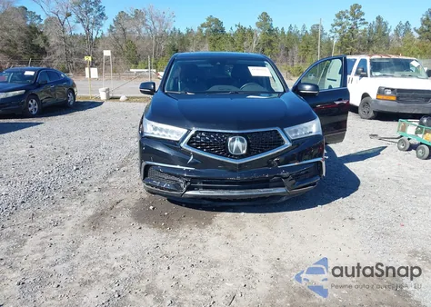 2017 Acura Mdx z USA, uszkodzony, nr VIN 5FRYD4H34HB010863